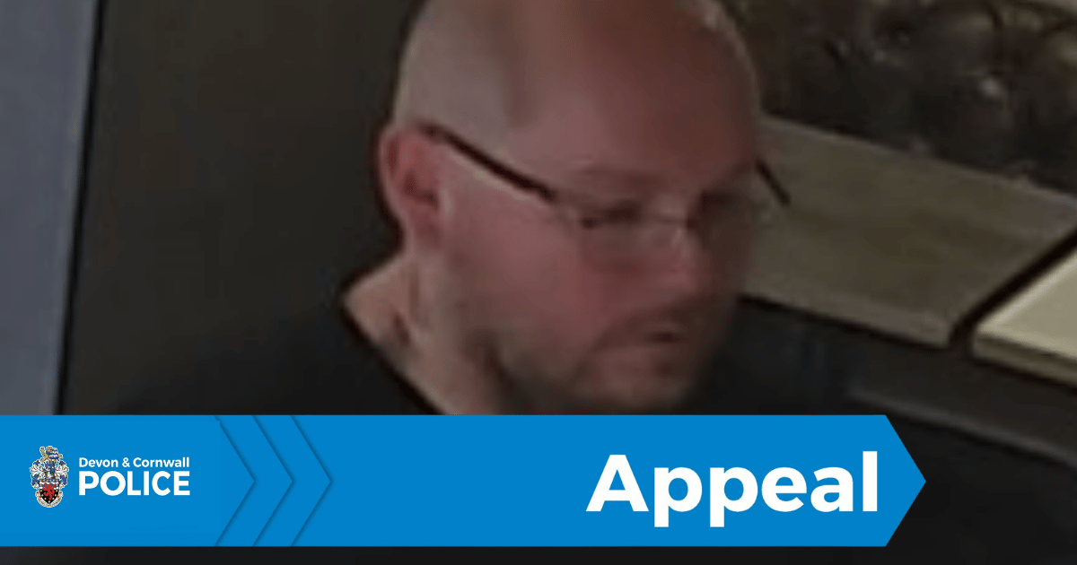 Appeal following indecent picture taken in Plymstock McDonald's