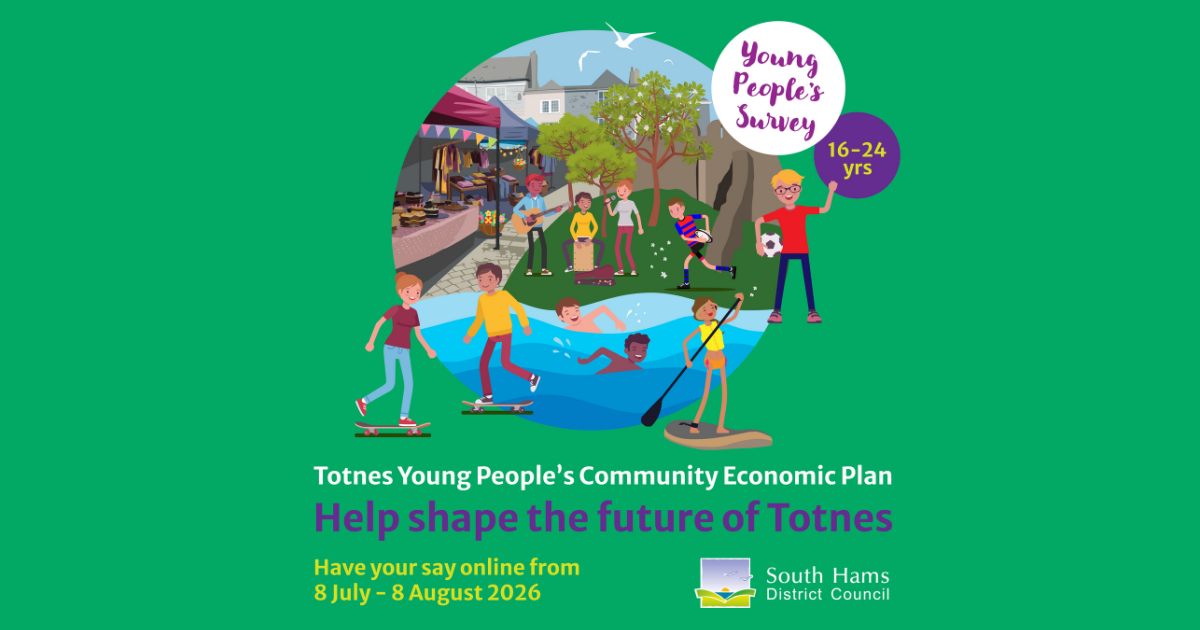 Totnes and Dartington young people asked to help shape town's future