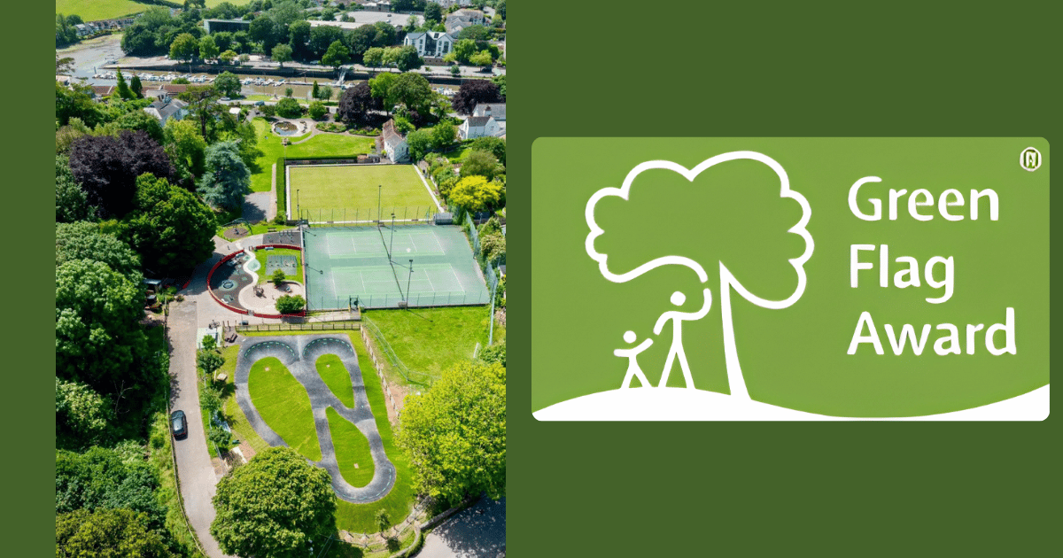 Kingsbridge Recreation Ground has retained its Green Flag Award for another year