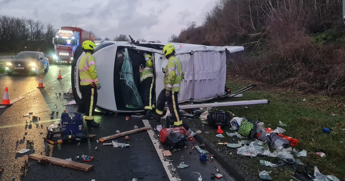 Fire crews attend A38 crash at South Brent - South Devon News ...