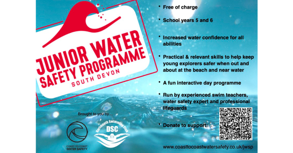 Free Junior Water Safety Programme for South Hams Children Free Junior Water Safety Programme for South Hams Children